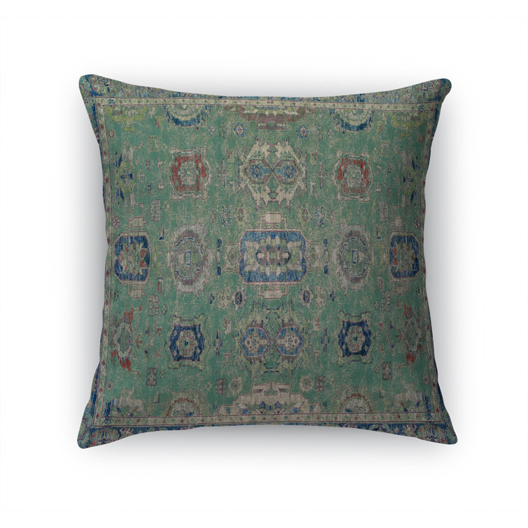 Seafoam blue throw outlet pillows